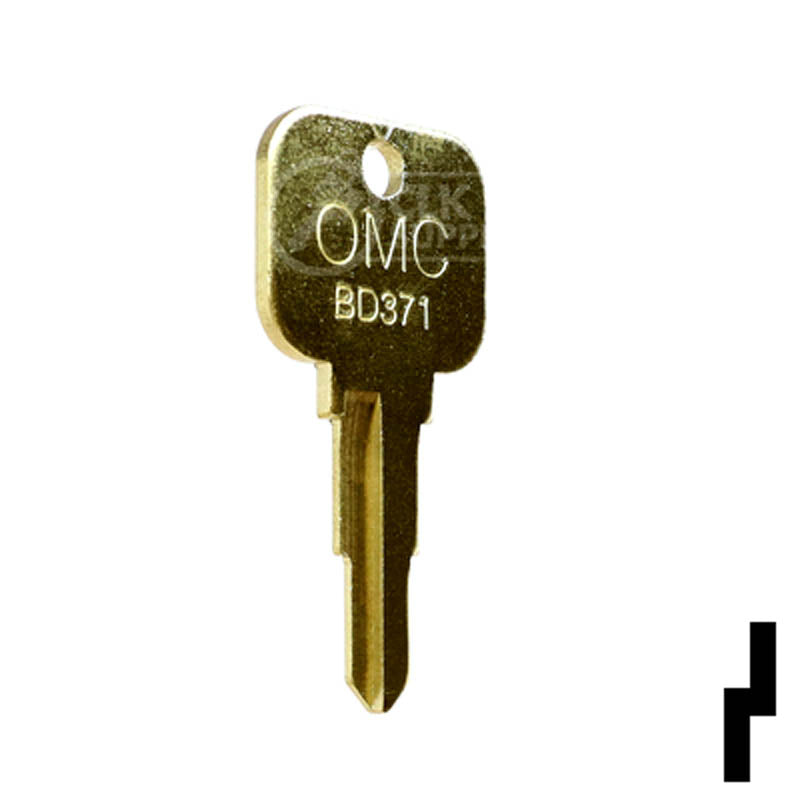 Uncut Boat Key | OMC | BD371 Power Sport Key Framon