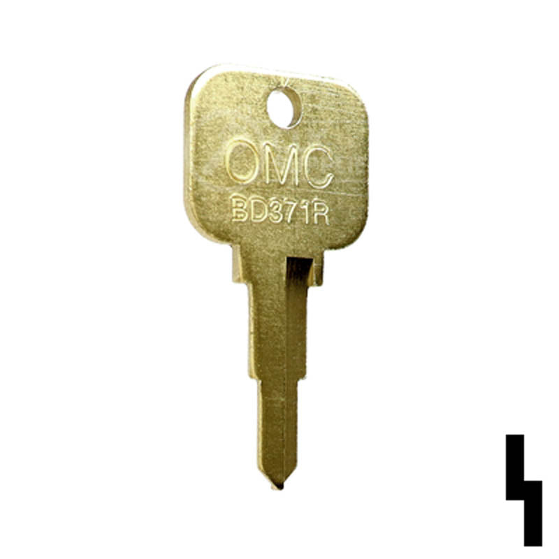 Uncut Boat Key | OMC | BD371R Power Sport Key Framon