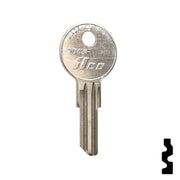 Uncut Key Blank | 1043F | Illinois, Eberhard Key Power Sport Key Ilco