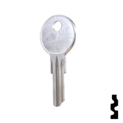 Uncut Key Blank | 1043F | Illinois, Eberhard Key Power Sport Key Ilco