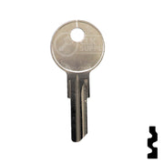 Uncut Key Blank | 1043F | Illinois, Eberhard Key Power Sport Key Ilco