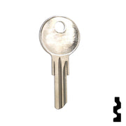 Uncut Key Blank | 1043F | Illinois, Eberhard Key Power Sport Key Ilco