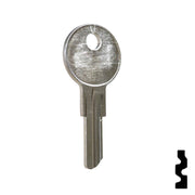 Uncut Key Blank | 1043F | Illinois, Eberhard Key Power Sport Key Ilco