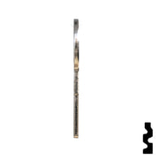 Uncut Key Blank | 1043F | Illinois, Eberhard Key Power Sport Key Ilco
