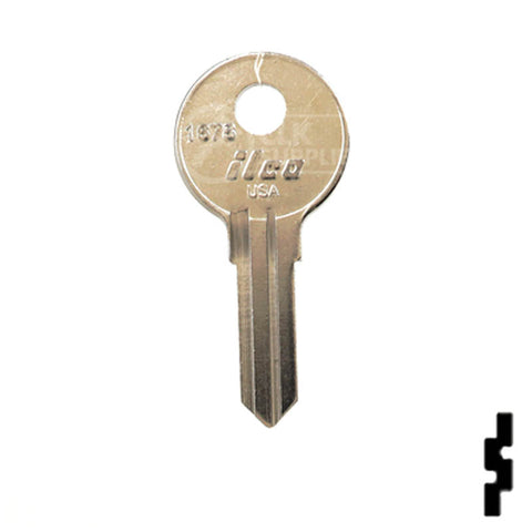 Uncut Key Blank | 1678 | Eberhard Power Sport Key Ilco
