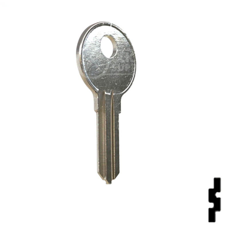 Uncut Key Blank | 1678 | Eberhard Power Sport Key Ilco