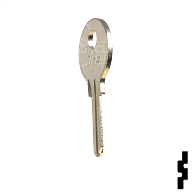 Uncut Key Blank | 1678 | Eberhard Power Sport Key Ilco