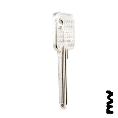 Uncut Key Blank | Aga, Joma | AGA1 Power Sport Key Ilco