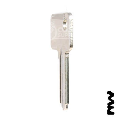 Uncut Key Blank | Aga, Joma | AGA1 Power Sport Key Ilco