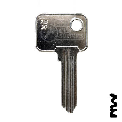 Uncut Key Blank | Aga, Joma | AGA1 Power Sport Key Ilco