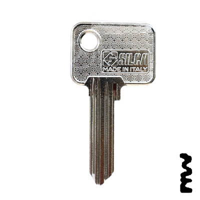 Uncut Key Blank | Aga, Joma | AGA1 Power Sport Key Ilco