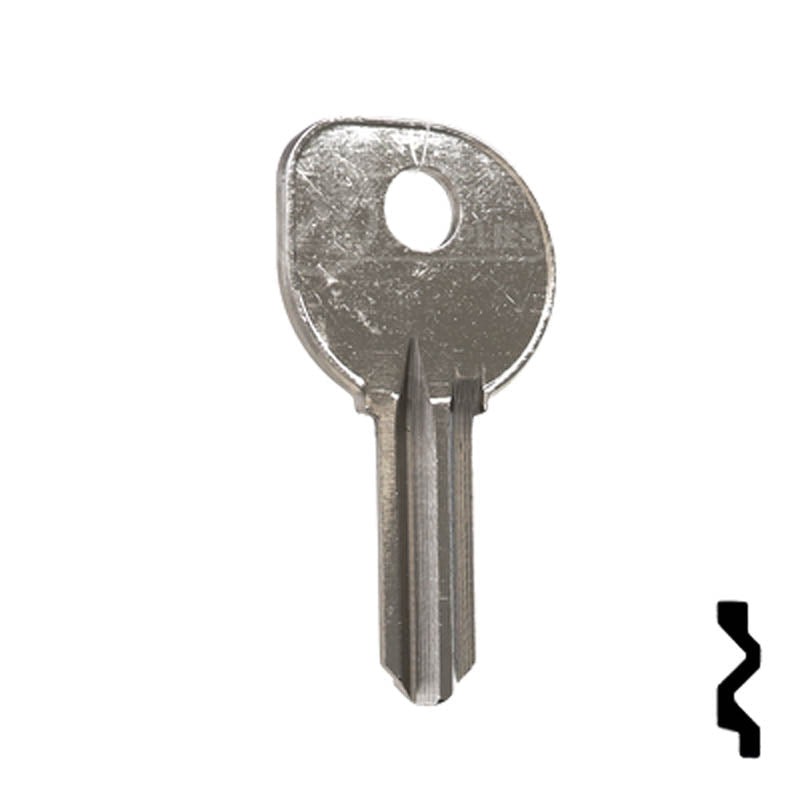Uncut Key Blank | Boat |1040C Power Sport Key Ilco