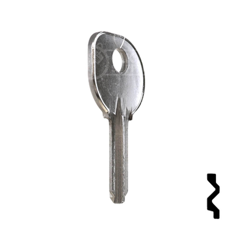 Uncut Key Blank | Boat |1040C Power Sport Key Ilco