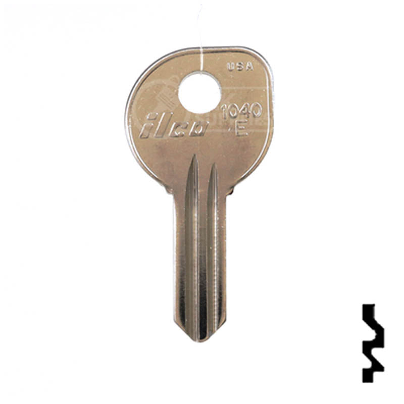 Uncut Key Blank | Boat | 1040E Power Sport Key Ilco