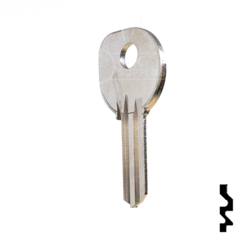 Uncut Key Blank | Boat | 1040E Power Sport Key Ilco