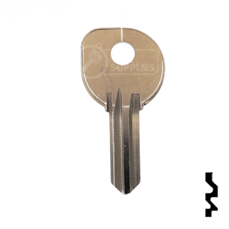 Uncut Key Blank | Boat | 1040E Power Sport Key Ilco
