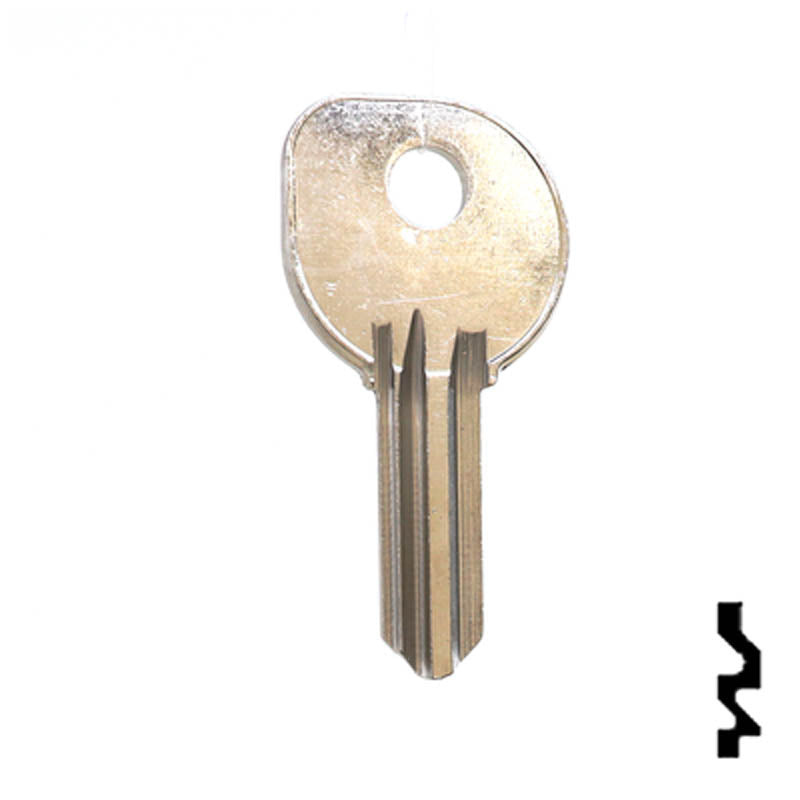 Uncut Key Blank | Boat | 1040E Power Sport Key Ilco