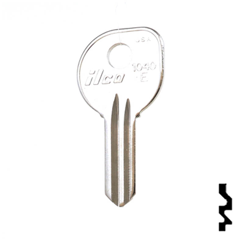 Uncut Key Blank | Boat | 1040E Power Sport Key Ilco