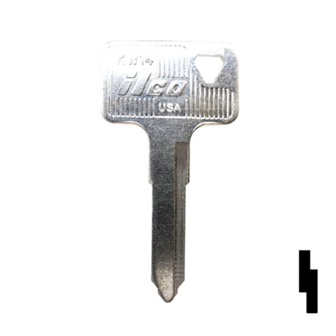 Uncut Key Blank | Cagiva | KW14 Power Sport Key Ilco
