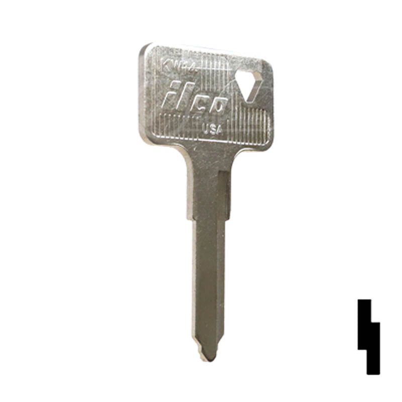 Uncut Key Blank | Cagiva | KW14 Power Sport Key Ilco
