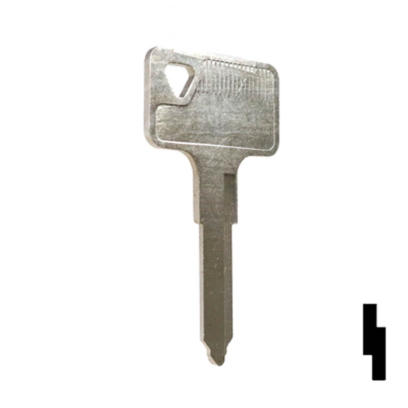 Uncut Key Blank | Cagiva | KW14 Power Sport Key Ilco