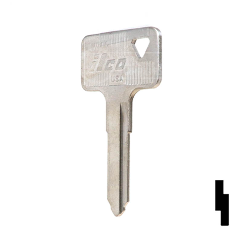 Uncut Key Blank | Cagiva | KW14 Power Sport Key Ilco