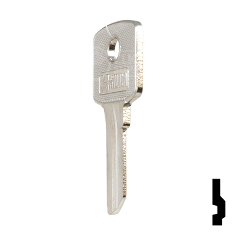 Uncut Key Blank | Cisma | CIS4 Power Sport Key Ilco
