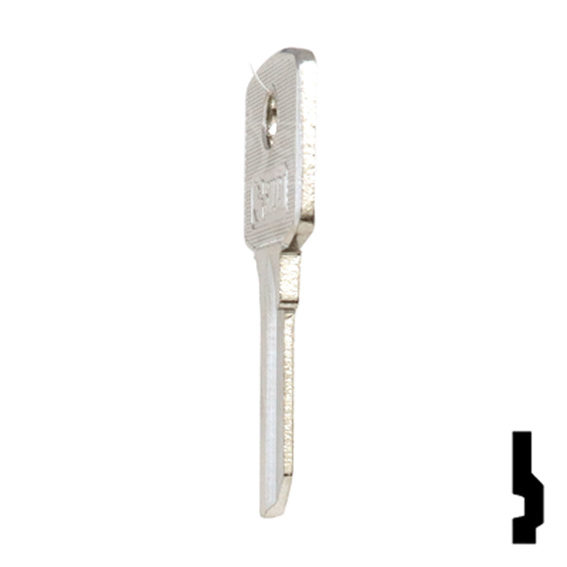 Uncut Key Blank | Cisma | CIS4 Power Sport Key Ilco