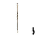 Uncut Key Blank | Cisma | CIS4 Power Sport Key Ilco