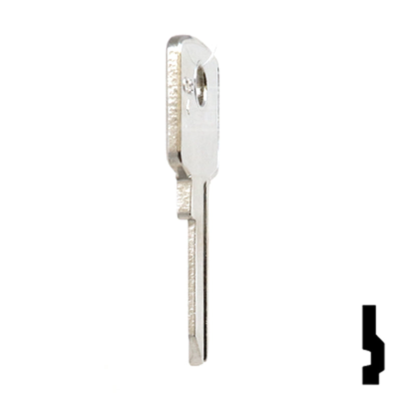 Uncut Key Blank | Cisma | CIS4 Power Sport Key Ilco