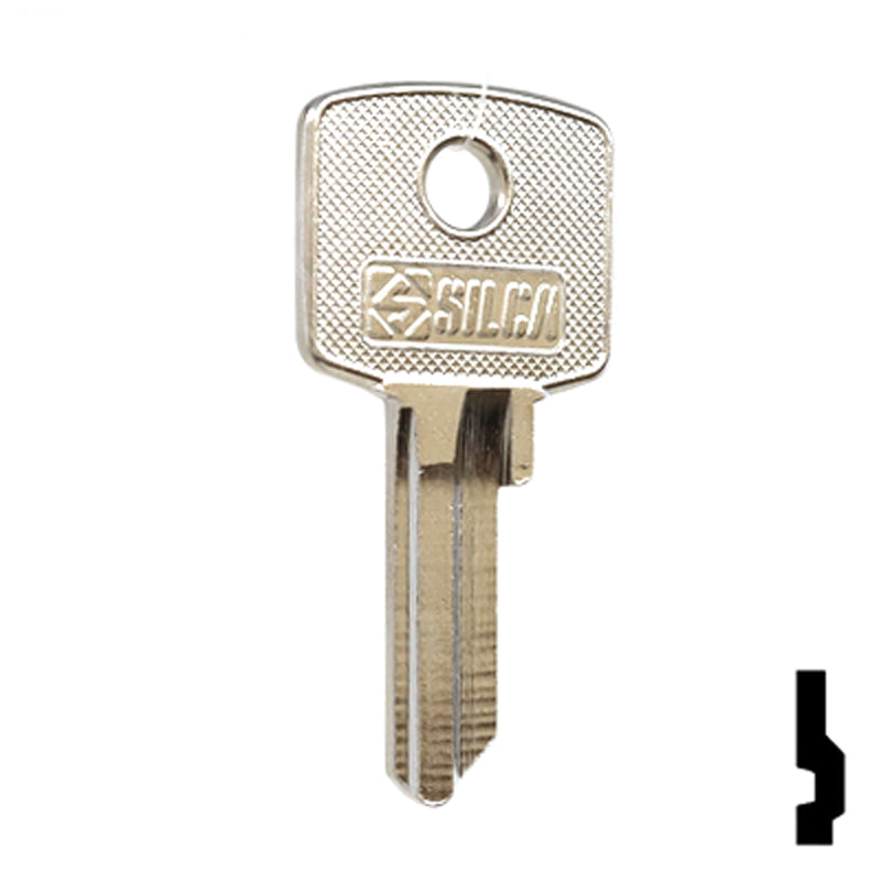 Uncut Key Blank | Cisma | CIS4 Power Sport Key Ilco