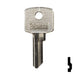 Uncut Key Blank | Cisma | CIS4 Power Sport Key Ilco