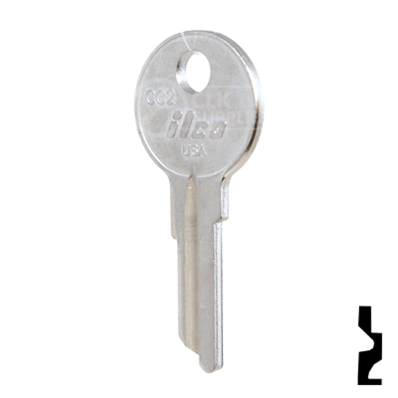 Uncut Key Blank | Club Car | CC2 Power Sport Key Ilco