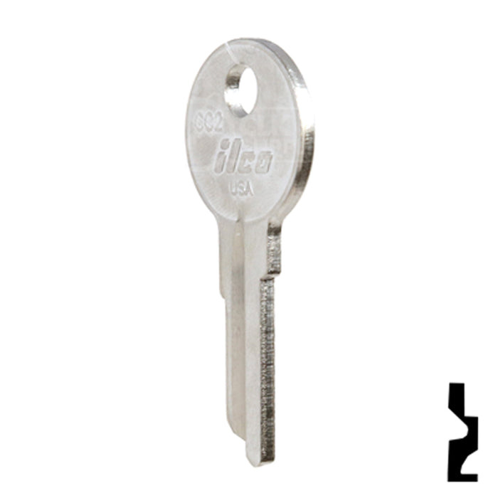 Uncut Key Blank | Club Car | CC2 Power Sport Key Ilco
