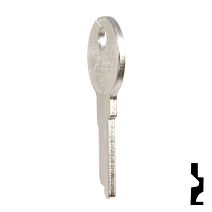 Uncut Key Blank | Club Car | CC2 Power Sport Key Ilco