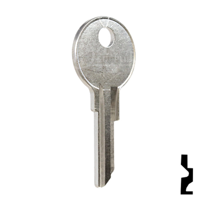 Uncut Key Blank | Club Car | CC2 Power Sport Key Ilco