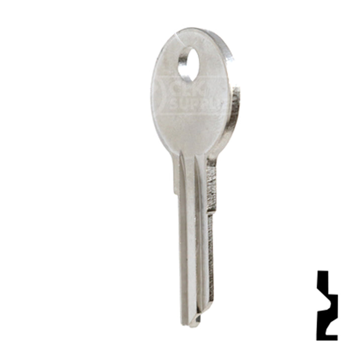 Uncut Key Blank | Club Car | CC2 Power Sport Key Ilco