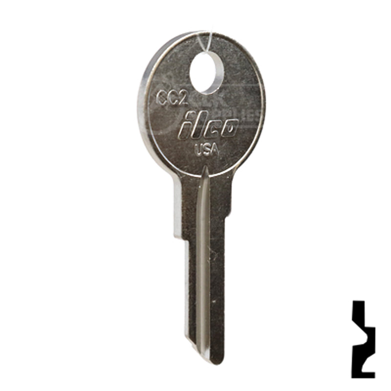 Uncut Key Blank | Club Car | CC2 Power Sport Key Ilco