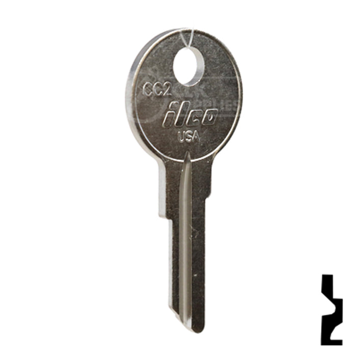 Uncut Key Blank | Club Car | CC2 Power Sport Key Ilco