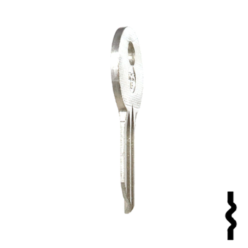 Uncut Key Blank | Clum, Mariner Boat | 1040B Power Sport Key Ilco