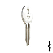 Uncut Key Blank | Clum, Mariner Boat | 1040B Power Sport Key Ilco