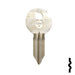 Uncut Key Blank | Clum, Mariner Boat | 1040B Power Sport Key Ilco