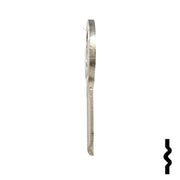 Uncut Key Blank | Clum, Mariner Boat | 1040B Power Sport Key Ilco