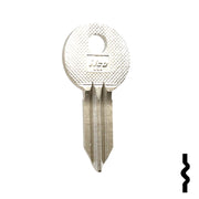 Uncut Key Blank | Clum, Mariner Boat | 1040B Power Sport Key Ilco
