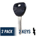 Uncut Key Blank | Cub Cadet, Imported UTV | BD1064 Power Sport Key Framon Manufacturing Company, Inc