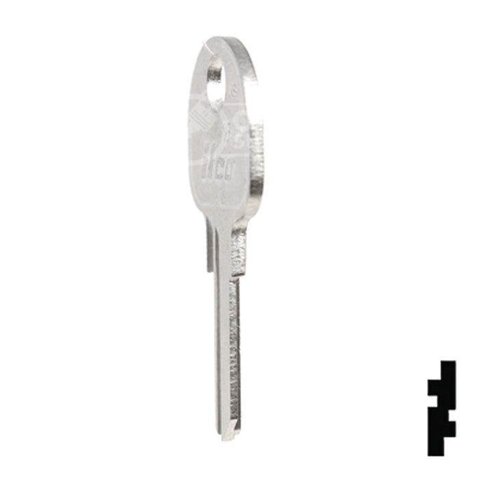 Uncut  Key Blank | Hafele | 1670 Power Sport Key Ilco