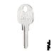 Uncut  Key Blank | Hafele | 1670 Power Sport Key Ilco