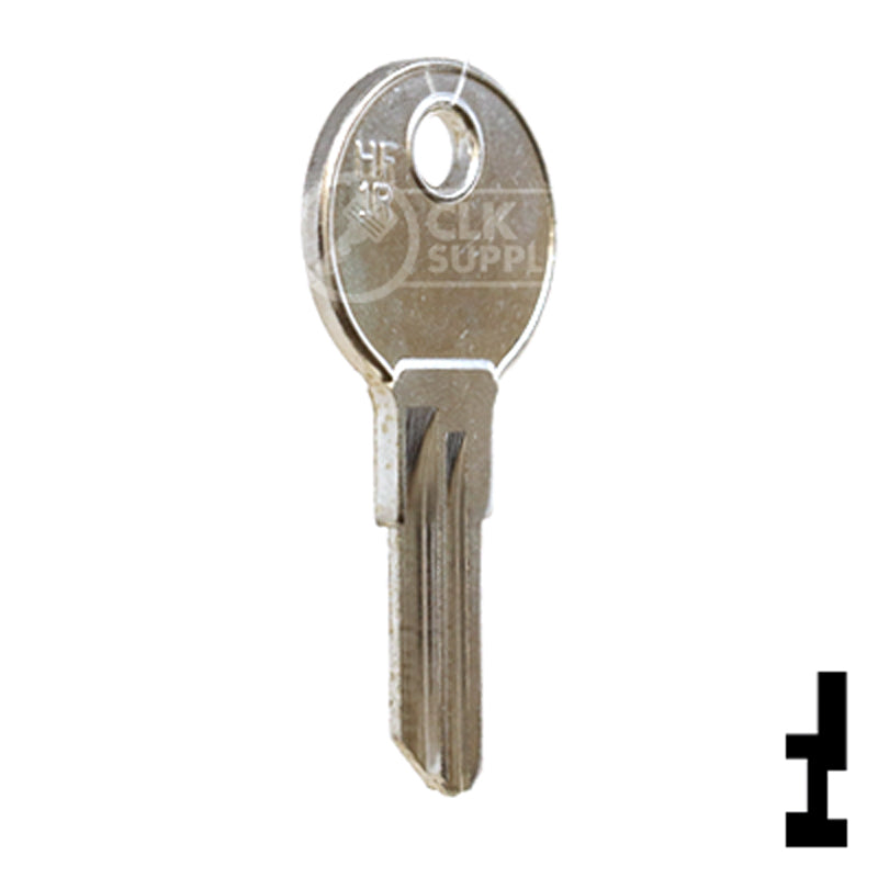 Uncut  Key Blank | Hafele  | HF1R Power Sport Key Ilco