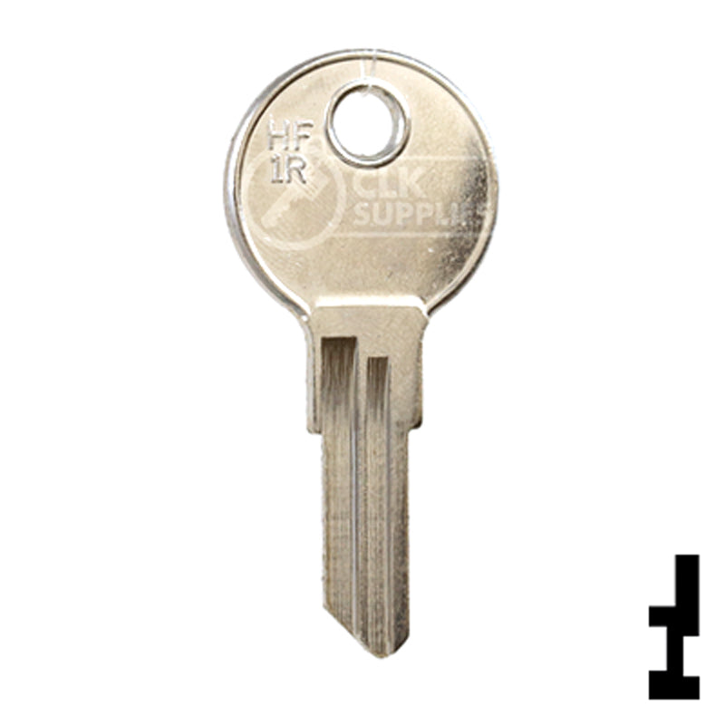 Uncut  Key Blank | Hafele  | HF1R Power Sport Key Ilco
