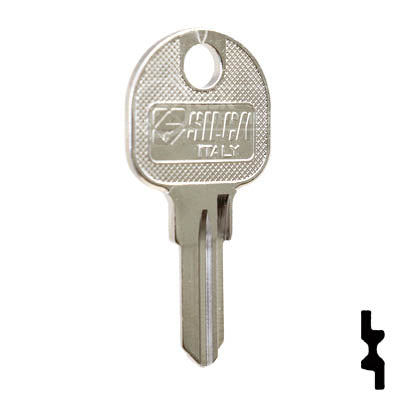 Uncut Key Blank | Hafele | HF74 Power Sport Key Ilco